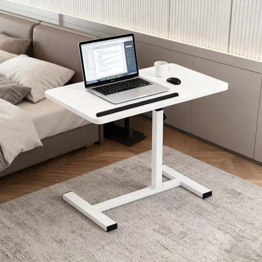 A 4-wheeled Portable Laptop Desk, A Multi-functional Tray Stand