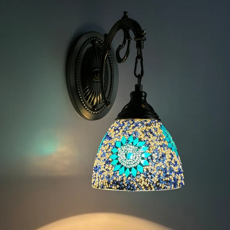 Moroccan Mosaic Turkish Lamps Wall