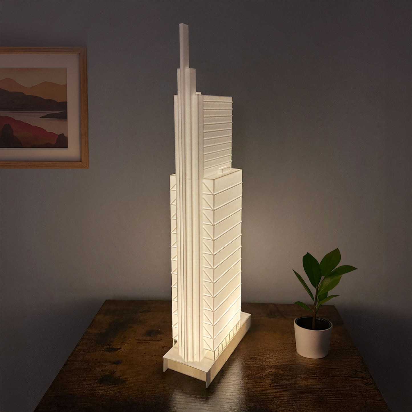Comcast Technology Center Lamp