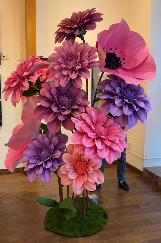 Giant Fantasy Flower Set - 10 Pcs