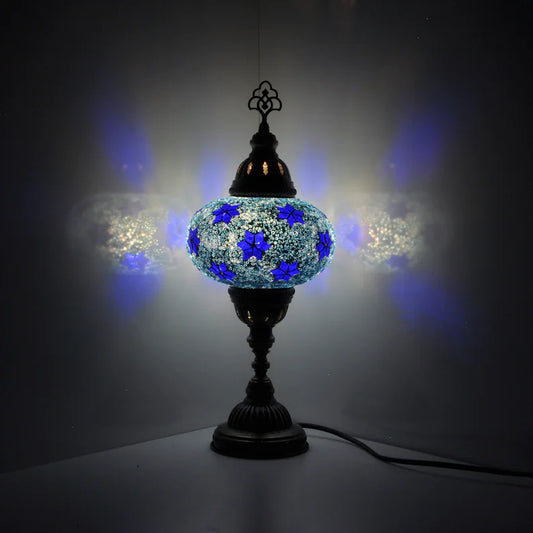 10 Variation Turkish Lamp Mosaic Table Lamp